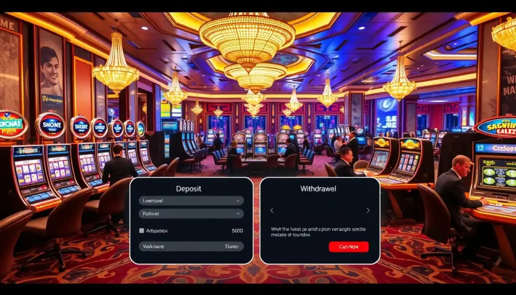 Nạp tiền và rút tiền tại casino trực tuyến MKSPORT