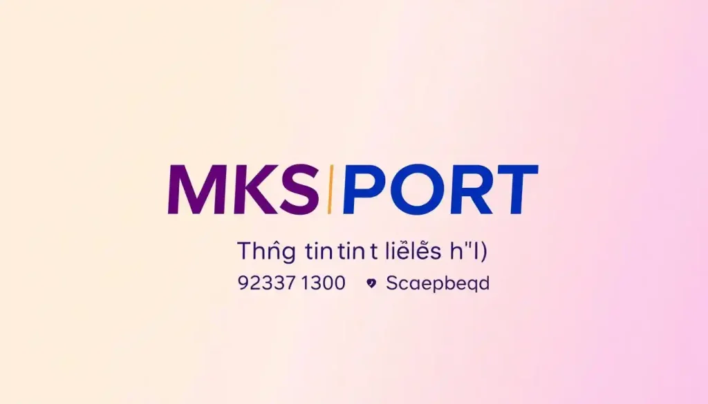 Thông Tin Liên hệ MKSPORT